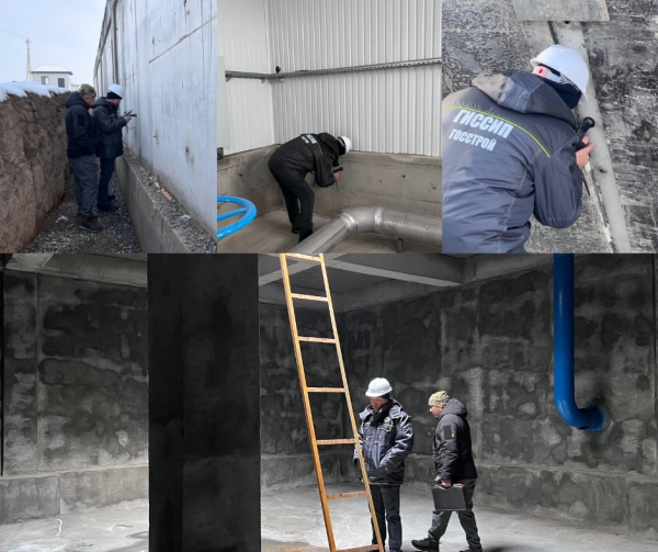 Жалал-Абад: Саркынды сууну тазалоочу курулмага инженердик текшерүү жүргүзүлдү