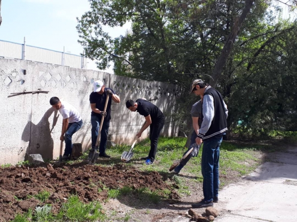 В рамках национальной кампании «Таза Жашоо»........