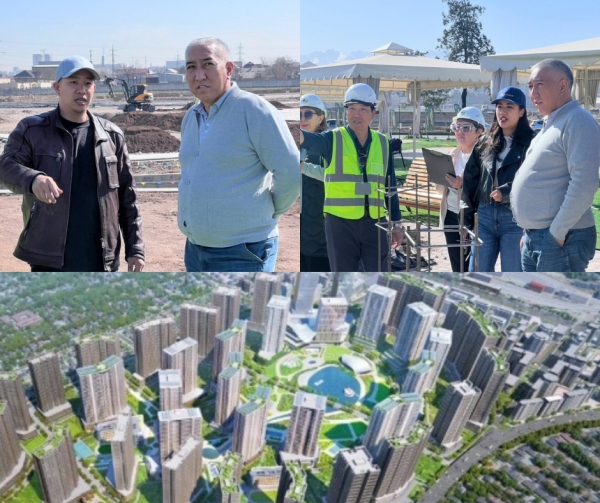 В Бишкеке рассмотрели инженерные решения по крупному строительному проекту